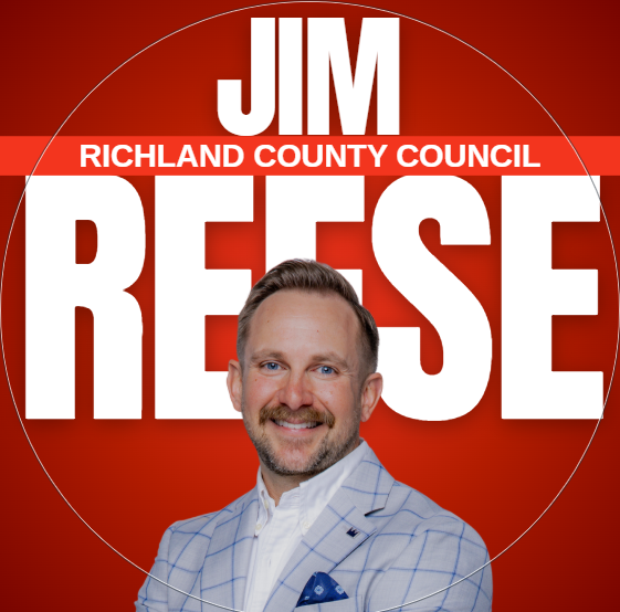 Jim Reese campaign graphic