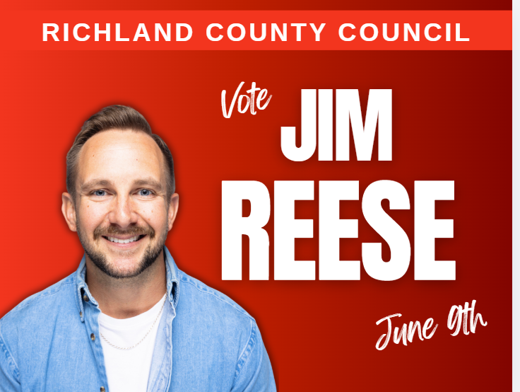 Jim Reese campaign graphic
