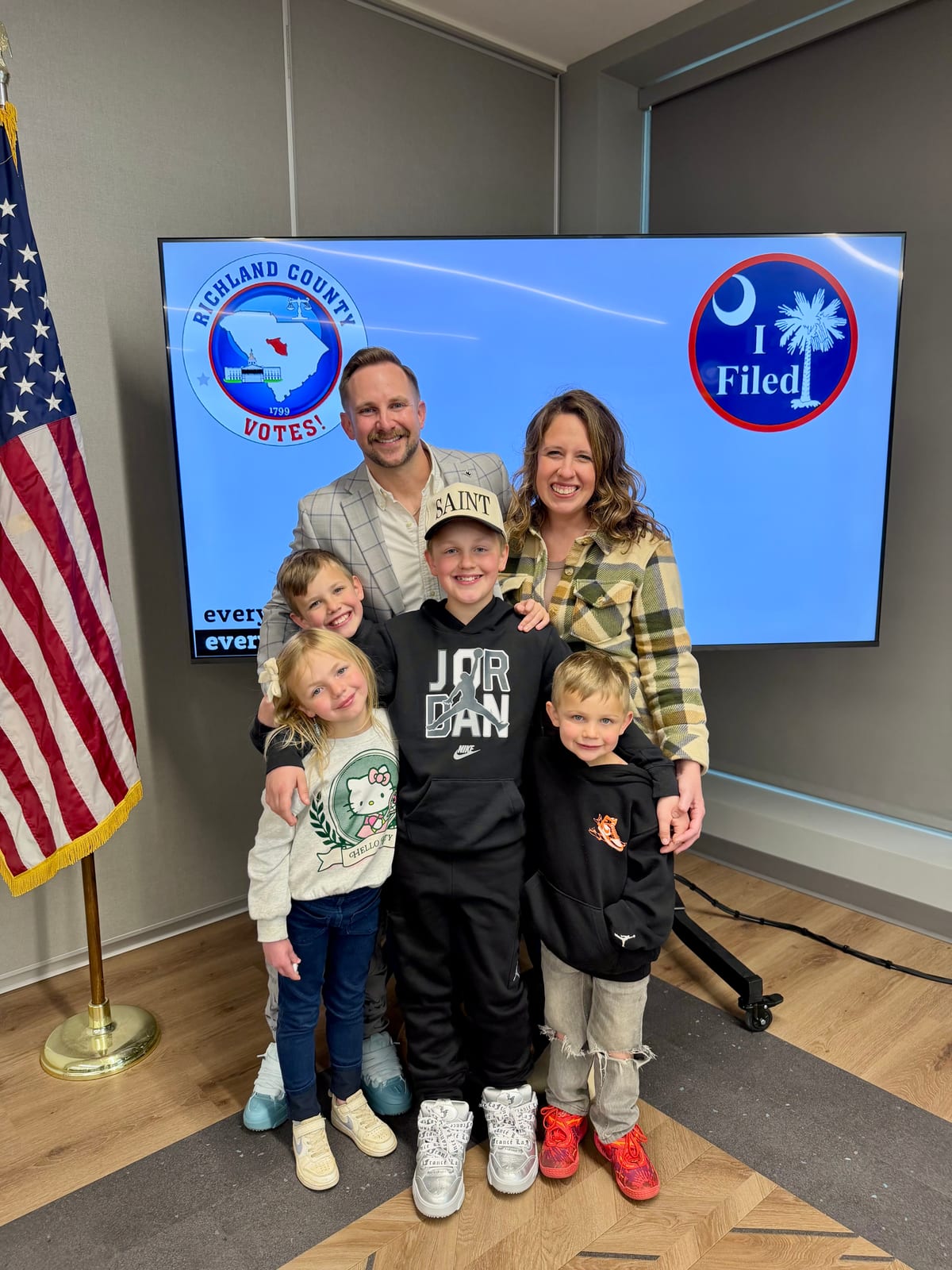 Jim Reese officially files for Richland County Council District 1